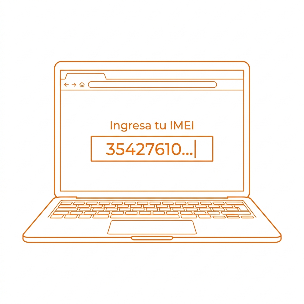 Ingresa tu IMEI